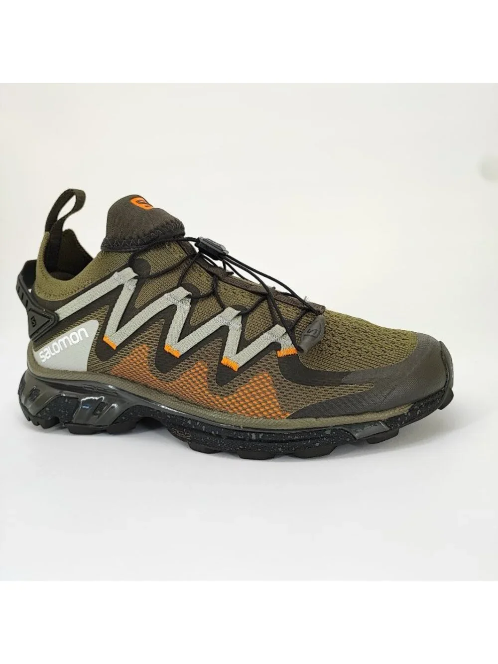 Salomon XT-Rush Women’s Size 8.5 Olive Green Mesh Trail Shoes Sneakers 416594